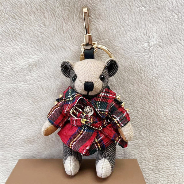 Doll Teddy Bear Cartoon Limb Rotation Cashmere Wool Bag Ornament Car Keychain