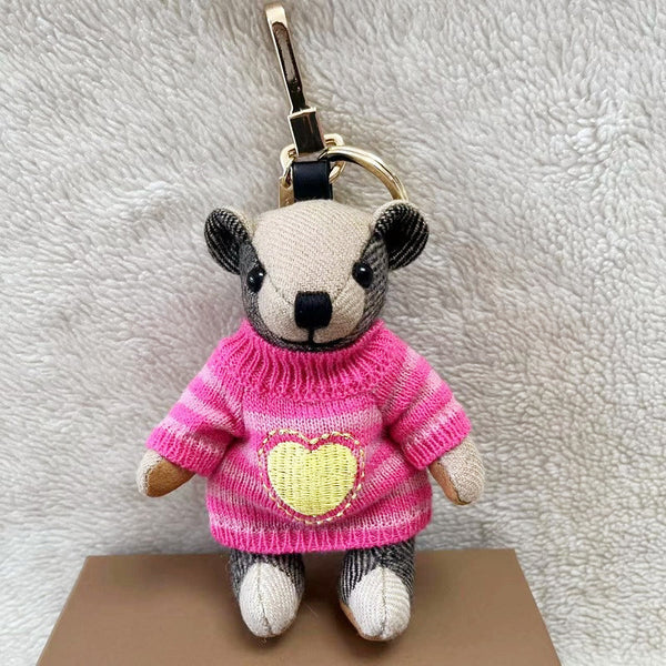 Doll Teddy Bear Cartoon Limb Rotation Cashmere Wool Bag Ornament Car Keychain