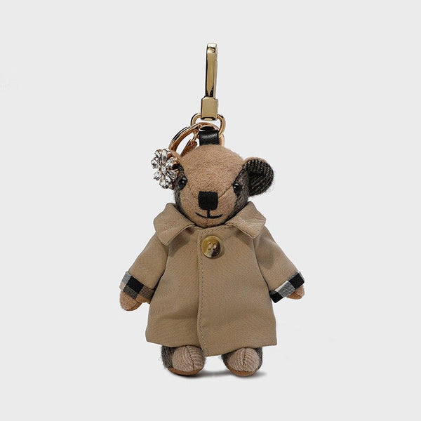 Doll Teddy Bear Cartoon Limb Rotation Cashmere Wool Bag Ornament Car Keychain