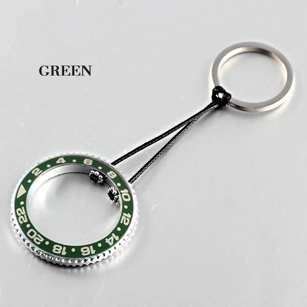 Green Water Ghost Watches speedometer speed dial Bag Ornament Car Keychain