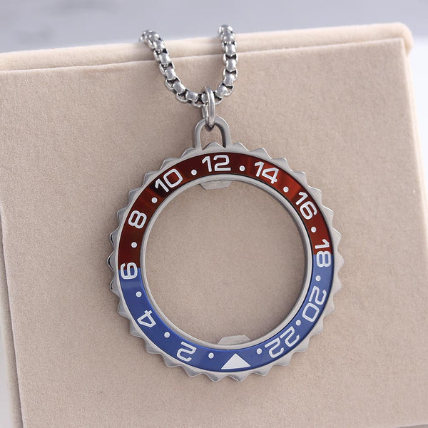 Ceramic Watches speedometer speed dial bezel bottle opener steel Necklace