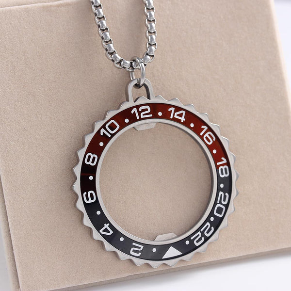 Ceramic Watches speedometer speed dial bezel bottle opener steel Necklace